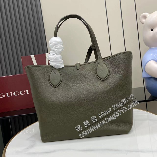 Gucci專櫃古馳最新款Totissima系列托特包雙面手提購物包 jh2958型號：839112
